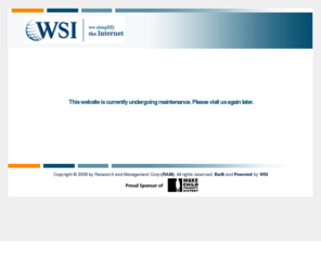 uknetconsulting.com: WSI - We Simplify The Internet
This WSI franchisee is currently not authorized to provide services.