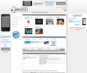 youtubemd.com: Health Information, Medical Information & Videos, Patient Education
VideoMD was created by physicians to give health education to patients worldwide. Watch health & medical videos on a range of health topics online for free.