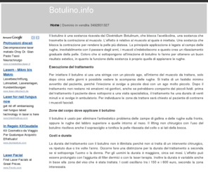 botulino.info: Botulino
