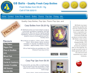 gb-baits.com: Carp Boilies from GB Baits
Top Quality Carp Boilies from GB Baits