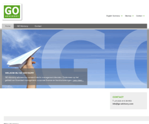 go-advisory.com: GO Advisory
GO Advisory is een onafhankelijk advies en interim management bureau.