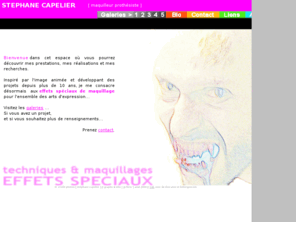 stephane-capelier.com: stephane-capelier.com - Maquillages et prothses - Effets spciaux
Dcouvrez les Effets Spciaux de Maquillage et les autres ralisations de Stphane CAPELIER, maquilleur FX, crateur et sculpteur.