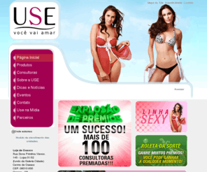 uselingerie.com: Seja uma revendedora de lingerie — Use Lingerie
Mais de 600 produtos e com 40% de  lucro além de qualidade com preço baixo. Você não paga nada para começar a revender, ganhe dinheiro todo mês - Ligue Grátis: 0800 77 22 001 - Seja uma pessoa de Sucesso!