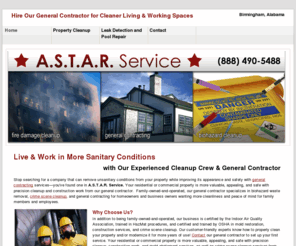 astarserviceinc.com: A.S.T.A.R. Service | Odenville, AL - Mobile Edition
Your residential or commercial property is more valuable, appealing, and safe with precision cleanup and construction work from our general contractor in Odenville, Alabama.