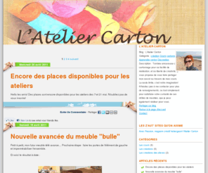 atelier-carton.com: L'Atelier Carton
Création de meubles en carton
Cours de meubles en carton