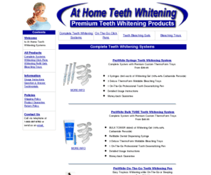 athomewhitening.com: At Home Teeth Whitening Products
Teeth Whitening At Home - Affordable At Home Teeth Whitening / Tooth Bleaching