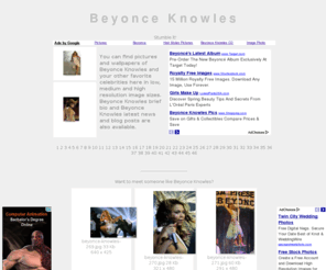 beyoncebeauty.com: Beyonce Knowles
Beyonce Knowles gallery