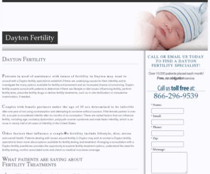 daytoninfertility.com: Dayton Fertility
Find a Dayton fertility clinic to treat infertility conditions and grow a family with options like IVF, ICSI, tubal reverse litigation, and egg donors.
