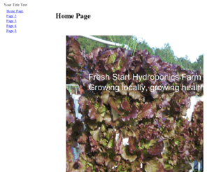 freshstarthydroponicsfarmllc.com: Home Page
Home Page