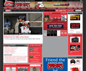 mudcats.info: The Official Site of Minor League Baseball | Carolina Mudcats Homepage
The Official Site of Minor League Baseball | Carolina Mudcats Homepage