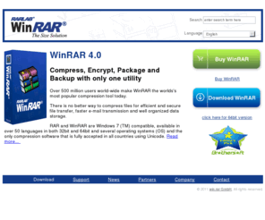 rar.net: WinRAR download and support. WinRAR is a powerful Windows tool to compress and decompress zip, rar and many other formats: Homepage
WinRAR is a Windows data compression utility that focuses on the RAR and ZIP data compression formats for all Windows users. Supports RAR, ZIP, CAB, ARJ, LZH, ACE, TAR, GZip, UUE, ISO, BZIP2, Z and 7-Zip