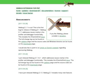 xdebug.com: Xdebug - Debugger and Profiler Tool for PHP
Xdebug: A powerful debugger for PHP.