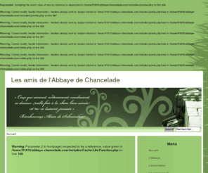 abbaye-chancelade.com: Les amis de l'Abbaye de Chancelade - Accueil
Joomla - le portail dynamique de gestion de contenu