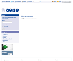 agenda21xabia.com: Pàgina no trobada | Ajuntament de Xàbia

