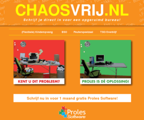 chaosvrij.nl: Chaosvrij.nl - Schrijf je in voor een opgeruimd bureau!
