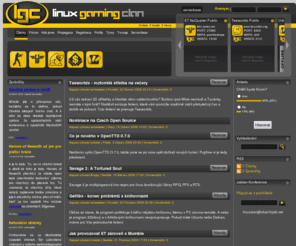 linuxclan.org: LGC | Linux Gaming Clan (Alfa)
Gaming clan, where only Linux Gamers are playing.