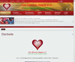 om-shivom-nepal.com: Startseite
Joomla! - dynamische Portal-Engine und Content-Management-System