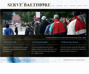 servebaltimore.org: DoulosChurch | loving God, loving people, and following Jesus everyday
