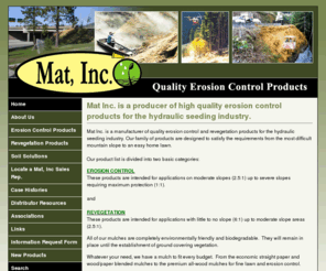 soilguard.com: Mat Inc 
Description