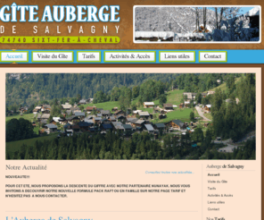 aubergedesalvagny.com: accueil
Auberge de Salvagny - Sixt Fer à Cheval, Situation et accès