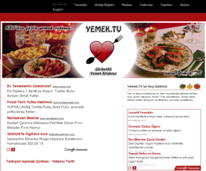 carsitv.com: Yemek.TV - Görüntülü Yemek Kitabı | Videolu Yemek Tarifleri
Türk ve dünya mutfaklarından yüzlerce videolu yemek tarifi Yemek.TV sitesinde! İzleyin, öğrenin, pişirin; sevdiklerinizi etkileyin!