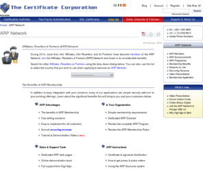 digi-trust.com: ARP Network | Digi-Sign, The Certificate Corporation
Bulk vendor of 128-bit certificates offering PKI and verification services.