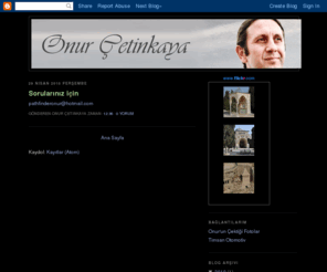 onurcetinkaya.com: Onur ÇETİNKAYA
