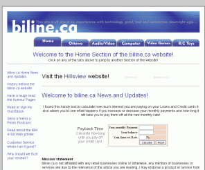 biline.ca: Welcome to biline.ca News and Updates!
