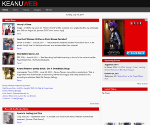 keanuweb.com: KeanuWeb - To Keanu Reeves And Beyond
