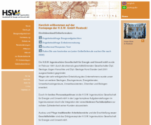 solarenergiespeicher.com: ---- H.S.W. Ingenieurbüro Gesellschaft für Energie und Umwelt mbH ---- Home
Wir sind als unabhängiges Ingenieurbüro für Geologie, Geotechnik, Altlastenerkundung, Bauschadens- und Asbestbewertung sowie für Projektierung von Erdwärmeanlagen deutschlandweit erfolgreich tätig. Erfahren Sie mehr über unser Unternehmen ...