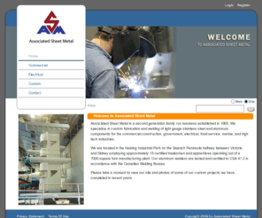 associatedsheetmetal.com: Home | Associated Sheet Metal
Associated Sheet Metal