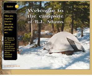 crazybeverly.com: B.J. Adam's Campsite
Homepage of Beverly June Adams 