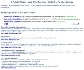 furniturebrokerage.com: Used Office Furniture - Used Office Furniture Listings
Used Office Furniture - Used Office Furniture Listings