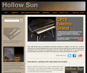 hollowsun.com: Hollow Sun - Hand Crafted Sample Libraries
