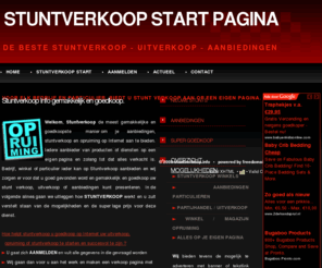 stuntverkoop.info: STUNTVERKOOP OPRUIMING AANBIEDING Plaats ze op Stuntverkoop Info 
STUNTVERKOOP OPRUIMING AANBIEDING Plaats ze op Stuntverkoop Info