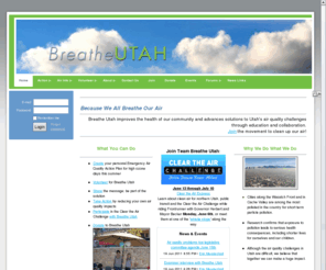 breatheutah.org: Breathe Utah
Breathe Utah improves our community's health and advances solutions to Utah’s air quality challenges through education and collaboration.