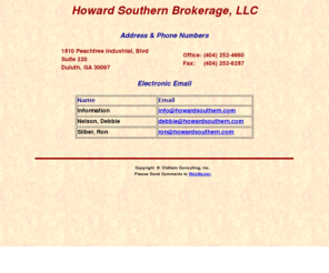 howardsouthern.com: Howard Souther Brokerage
