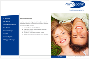 primazahn.com: PrimaZahn – Prima Zahnersatz zum prima Preis
