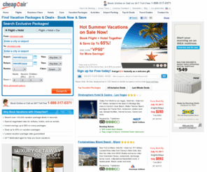 cheapobeech.com: Vacation Packages, Cheap Vacation Travel Packages & Deals - CheapOair
CheapOair's Vacation Packages - Now you can save more by booking your flight, hotel and car rental together. We offer cheap travel packages to top destinations across the globe. 