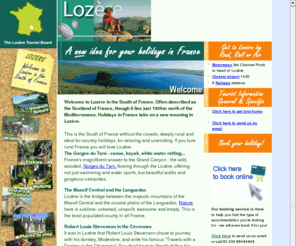 lozere-uk.com: Lozere, a new idea for your holiday in France: the highlands of the South
Holidays in France take on a new meaning in Lozère, the South of France without the crowds, rural and ideal for country holidays. The website of the Lozère Tourist Board is full of tourist information and holiday ideas.