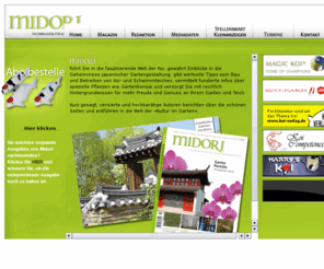 midori-magazin.com: Midori-Magazin
Fachmagazin für Koi-, Teich- und Gartenkultur
