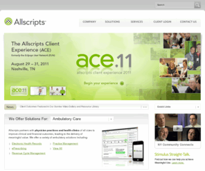 misyshealthcare.com: Allscripts - Client Login
Electronic Health Record solutions for physicians, hospitals, clinical education and medical services