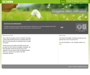 schin.co.uk: SCHIN -  Innovative health informatics
Implementing innovative informatics to improve healthcare.