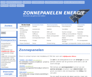 zonnepanelen-energie.be: Zonnepanelen
Zonnepanelen informatie - Fotovoltaïsche panelen, prijs, subsidies in Belgie, werking, zonne-energie, hoe energie(geld) en het milieu te besparen en veel meer...