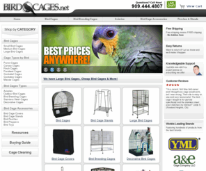 birdcages.net: Bird Cages Birdhouse Large Bird Cage Decorative Bird Cages Birds Cage Stands
Bird Cages can be an impossible thing to shop for, but the right bird cage can make all the difference in the world. Raise your birds right with cheap bird cages. Here's how!
