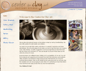 centerforclayart.com: Center For Clay Art Pottery Studio Lake Hiawatha NJ
The Center For Clay Art studio offers pottery classes, pottery workshops and parties for kids, teens, adults and scouts in clay handbuilding and on the pottery wheel.