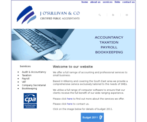 josaccountants.com: J O'Sullivan & Co - Accountants Kilkenny
Description here