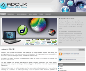 adouk.com: Adouk Design - Web Design, Graphic Desing, Apparel and Photography - Home Page
