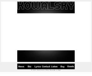 kowalskyweb.com: KOWALSKY : The Official Website
le site officiel du groupe Kowalsky - Kowalsky band official website