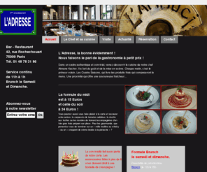 ladresseresto.com: L'adresse:Accueil
Key1, key2, key3